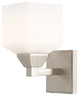 Livex Lighting Brushed Nickel 1-Light Wall Sconce