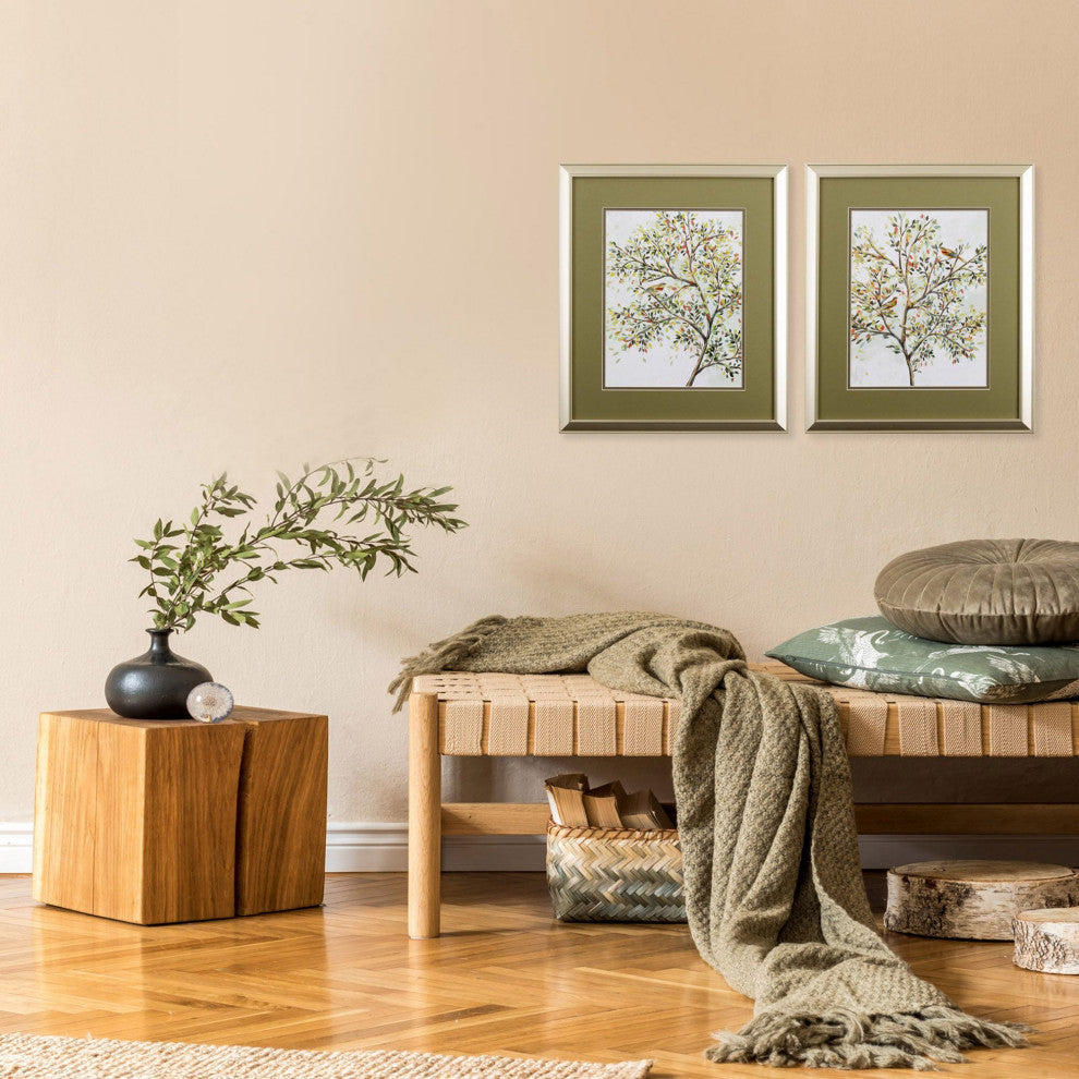 Spring Tree Wall Art, 2-Piece Set