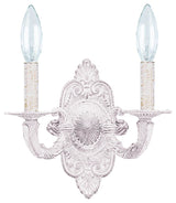 Paris Market 2 Light Antique White Sconce