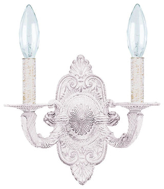 Paris Market 2 Light Antique White Sconce