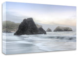 "Crescent Beach Waves 1" by Alan Blaustein, Print on Canvas, 27"x18"