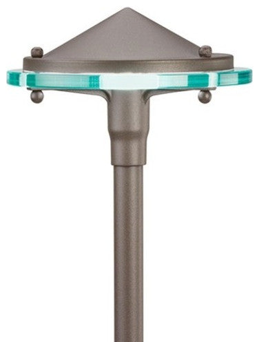 Kichler 1 Light Landscape 12V Path-Spread, Bronze