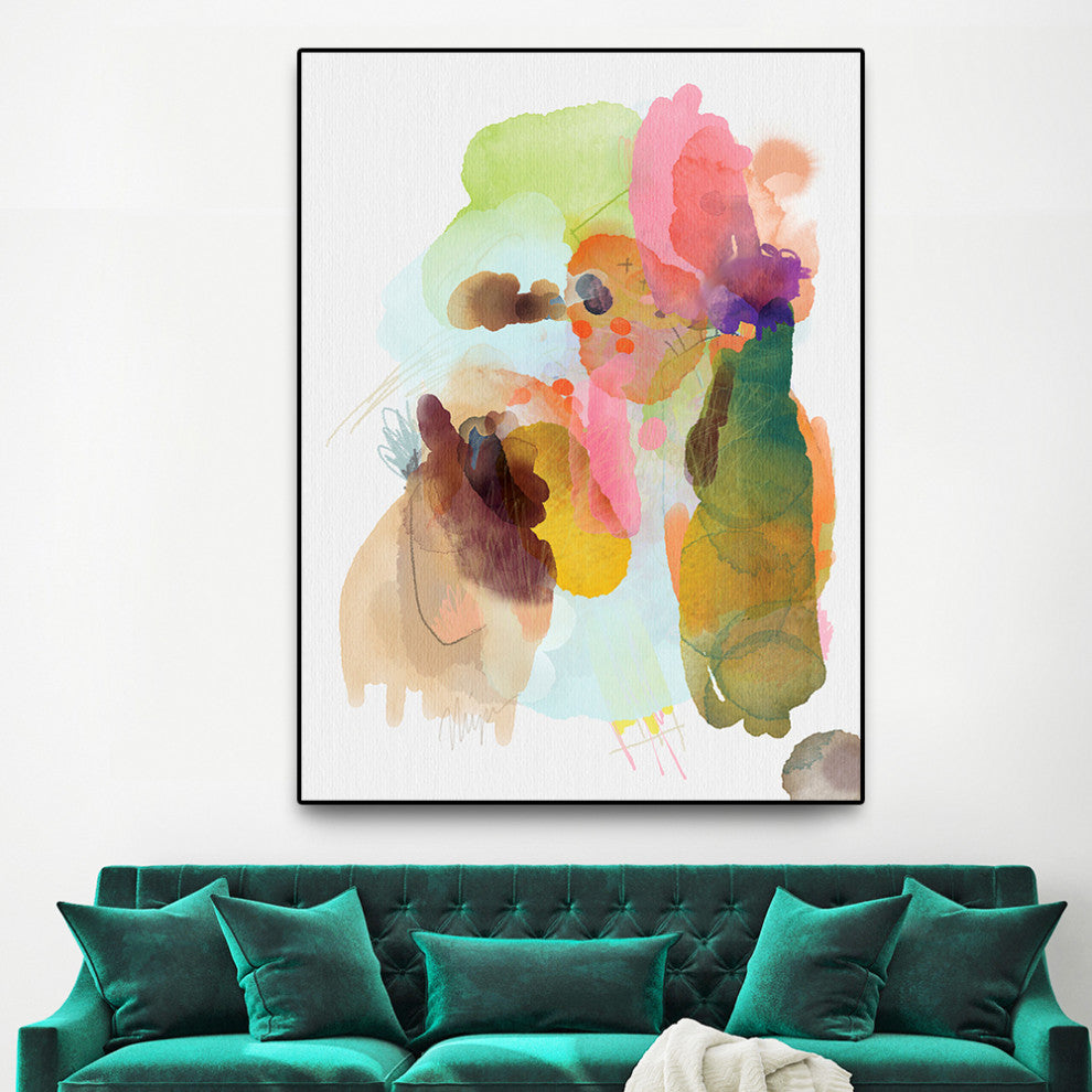 "Aerial Sunset" Oversized Framed Canvas, 60" x 40"