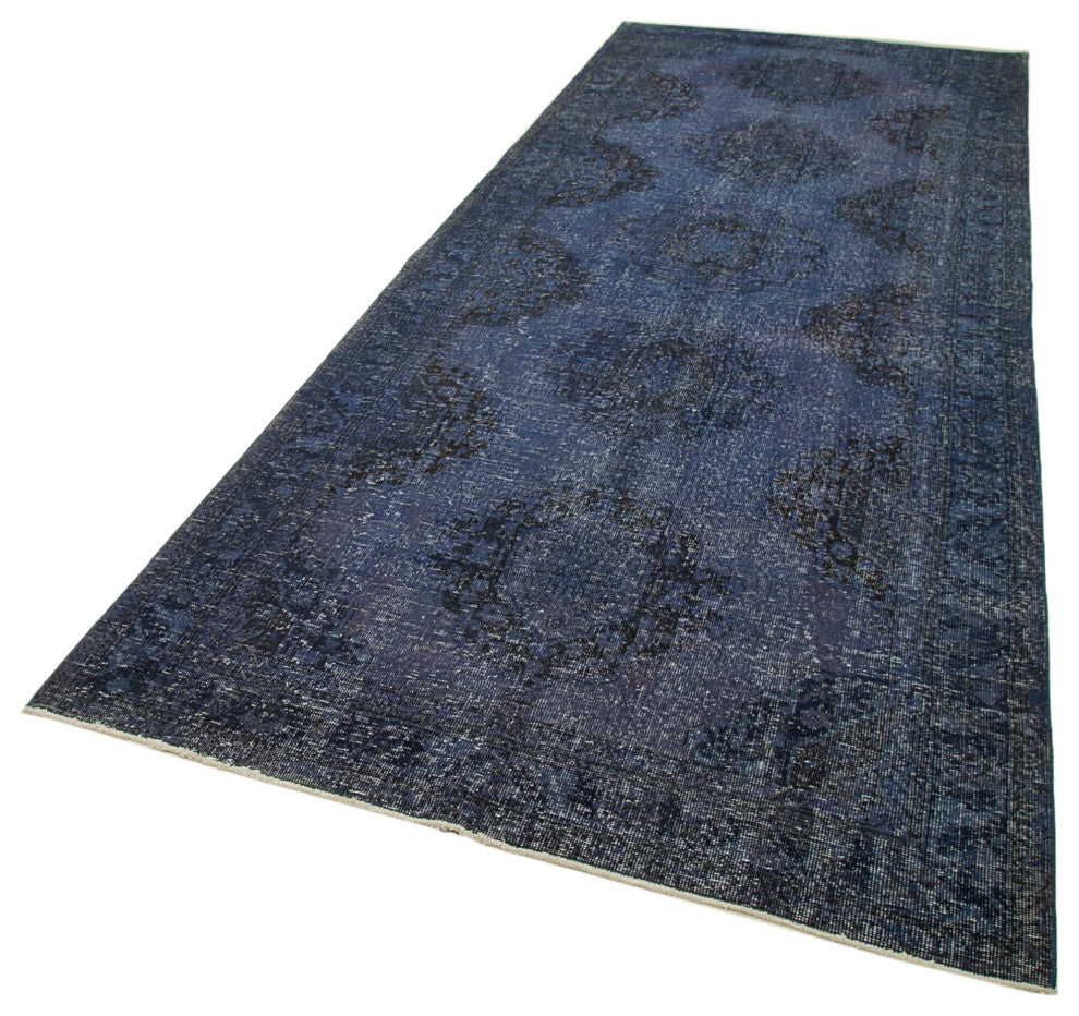 Rug N Carpet - Handmade Turkish 4' 9" x 12' 7" Unique Runner Rug