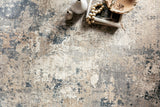 Teagan TEA-07 Area Rug, Natural/Denim, 3'4"x5'7"