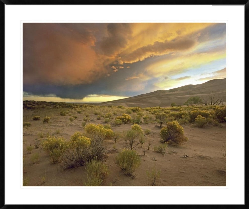Storm Clouds Over Great Sand Dunes National Monument, Colorado, 41"x34"