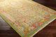Surya Festival FVL-1000 Traditional Area Rug, Lime, 8' x 11' Rectangle