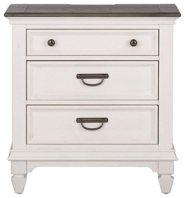 Night Stand w/ Charging Station - 417-BR61