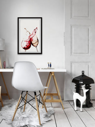 "Cheers to That" Framed Painting Print, 16x24