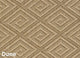 Curacao Custom Cut Indoor Outdoor Area Rug, Dune, 7x7