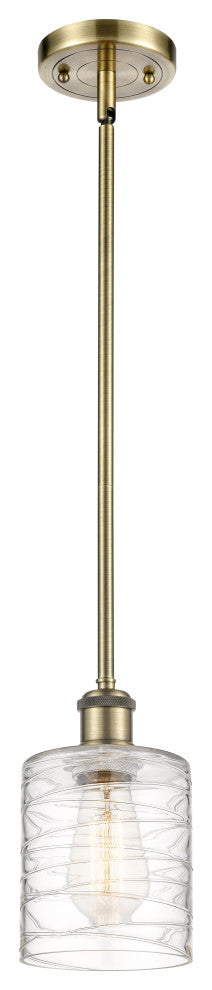 Innovations 516-1S-AB-G1113-LED 1-Light Mini Pendant, Antique Brass