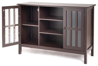 Attractive Brown Wood TV Stand