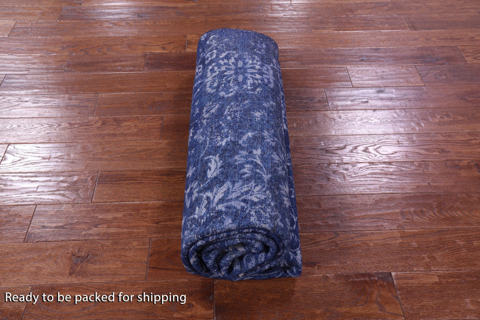 Wool & Silk Modern Handmade Rug 6' 0" X 8' 9" - Q12735