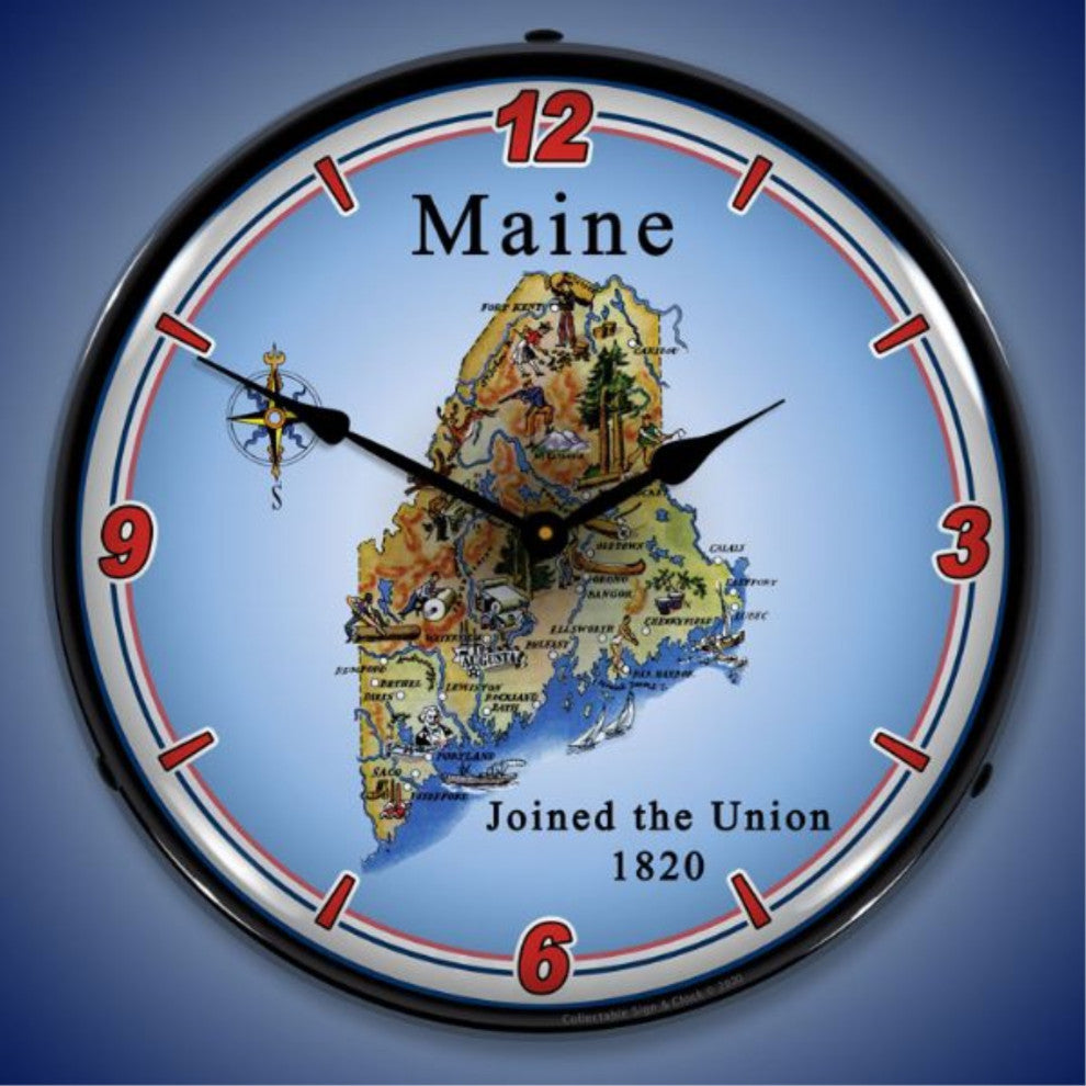 20041101 State of Maine Clock