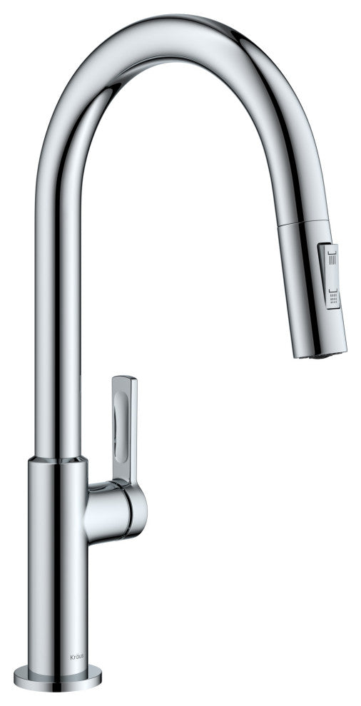 Oletto Pull-Down 1-Hole Kitchen Faucet, Chrome, Model Kpf-2820ch