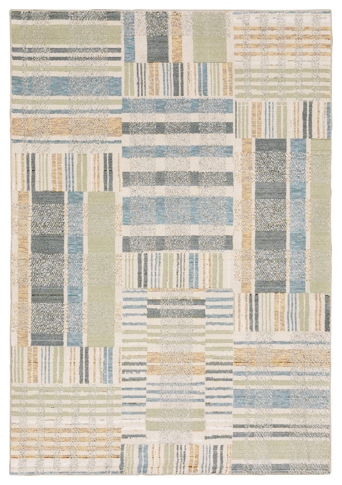 Atlas 752E0 Blue/Green 1'10" x 3'2" Rug