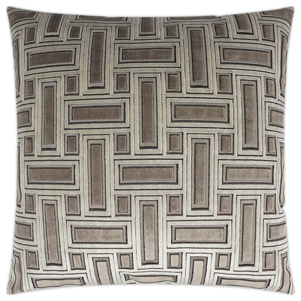 Brix Pillow - Truffle