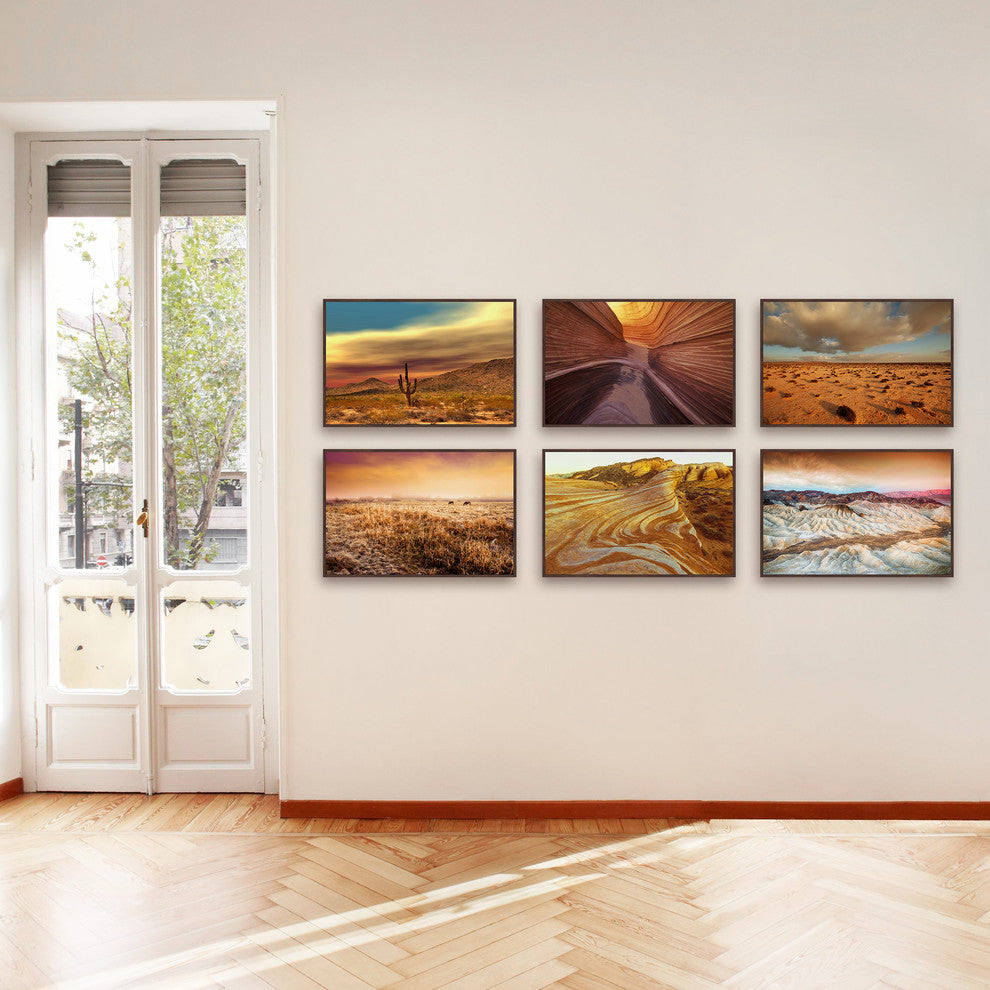 Desert Beauty Hexaptych, 90x40
