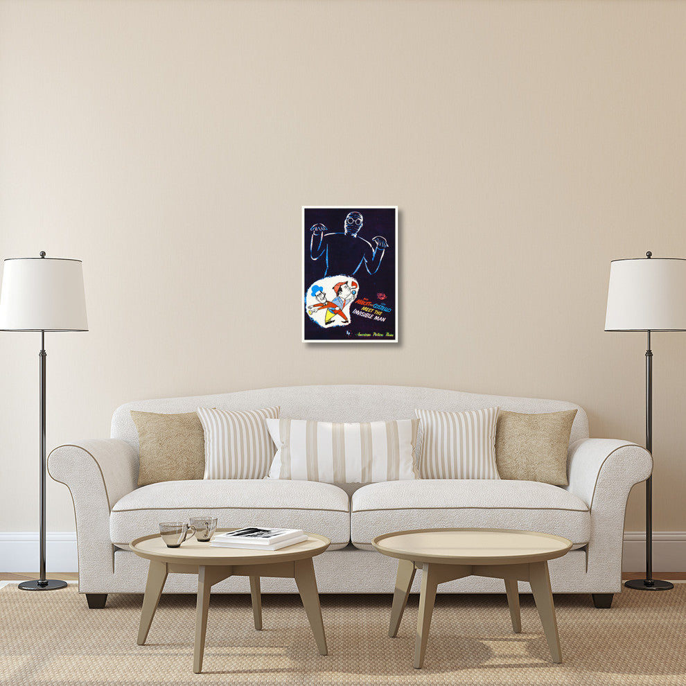 "Abbott & Costello - Invisible Man" Canvas by Hollywood Photo Archive, 21x30"