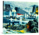 "Harm's Way: Sinking of the Yamato" Canvas Giclee by Mort Kunstler, 30"x28"