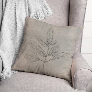 Sketch Fall Leaf 2 18"x18" Spun Poly Pillow