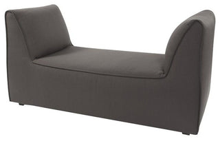 Howard Elliott Pod Bench Cover Sterling Charcoal