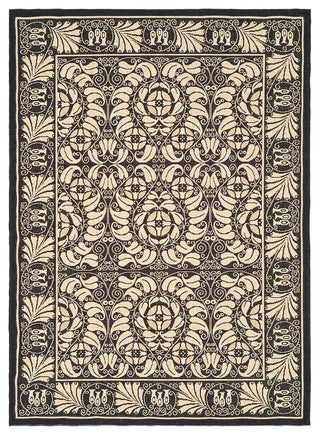 Safavieh Courtyard cy5146d Black, Sand Area Rug