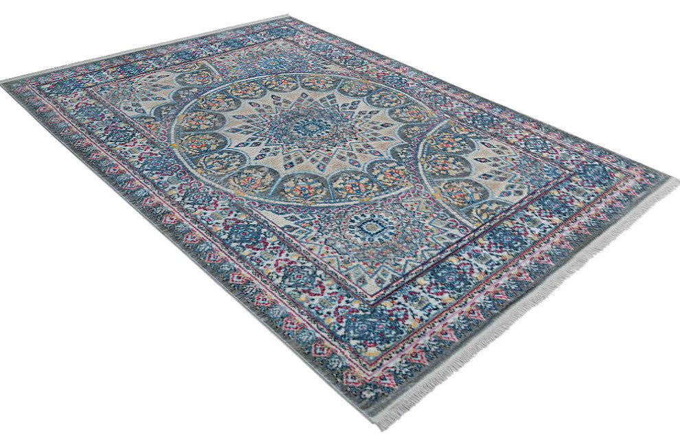 MACHINE MADE POLYESTER AREA RUGS  -Multicolor, Oriental ,Rugs for Living Room