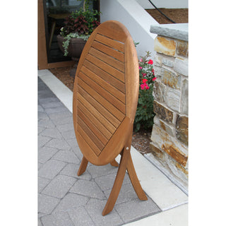 3-Piece Eucalyptus Folding Bistro Set