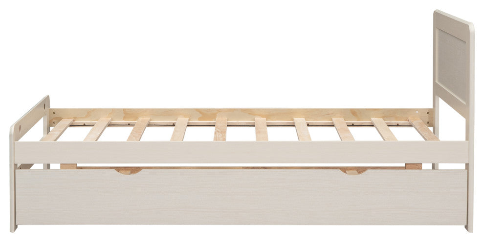 Gewnee Modern Design Twin Size Platform Bed Frame