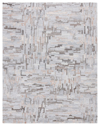 Safavieh Couture Abstract Collection ABT875 Area Rug, Grey/Brown, 8'x10'