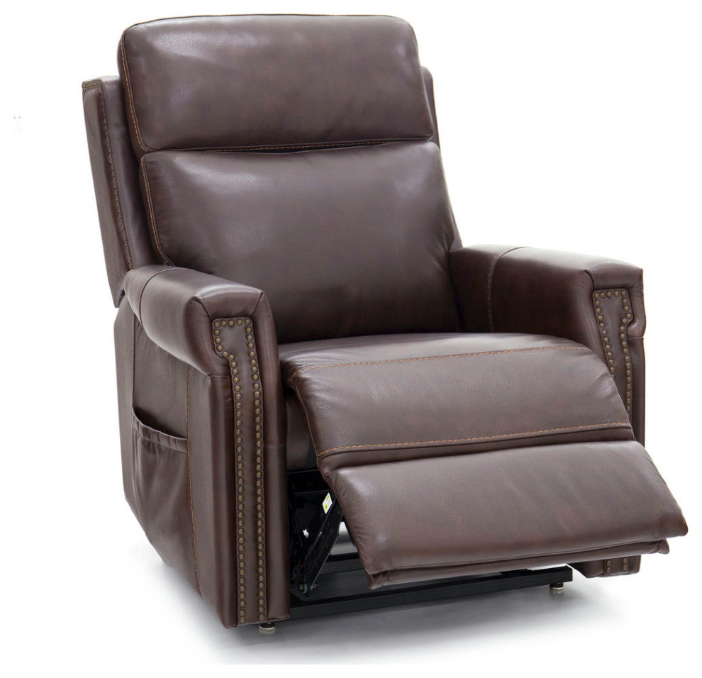 23PHLH-1208 Louisville Power Lift Recliner, Rainer Chocolate