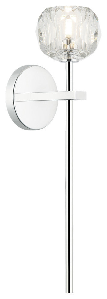 Matteo Lighting W61411CH Wall Sconce, Chrome Finish