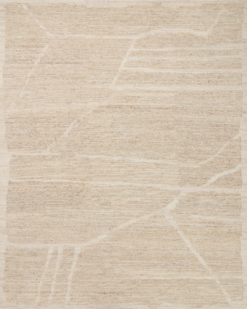 Loloi Raquel Oatmeal / Sand 9'-6" x 13'-6" Area Rug