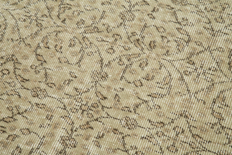 Rug N Carpet - Handmade Oriental 2' 8" x 10' 0" Over-dyed Hallway Runner Rug