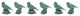 Perched Bird Figurine, 6-Piece Set