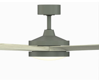 Brawn 64" Ceiling Fan with LED CCT Light Kit, Indoor/Outdoor, Antique Graphite