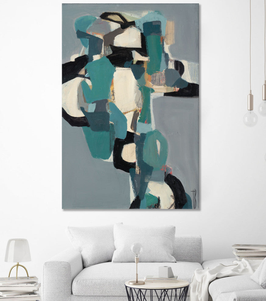 Totem At Dusk - 72 x 48 by Terri Burris