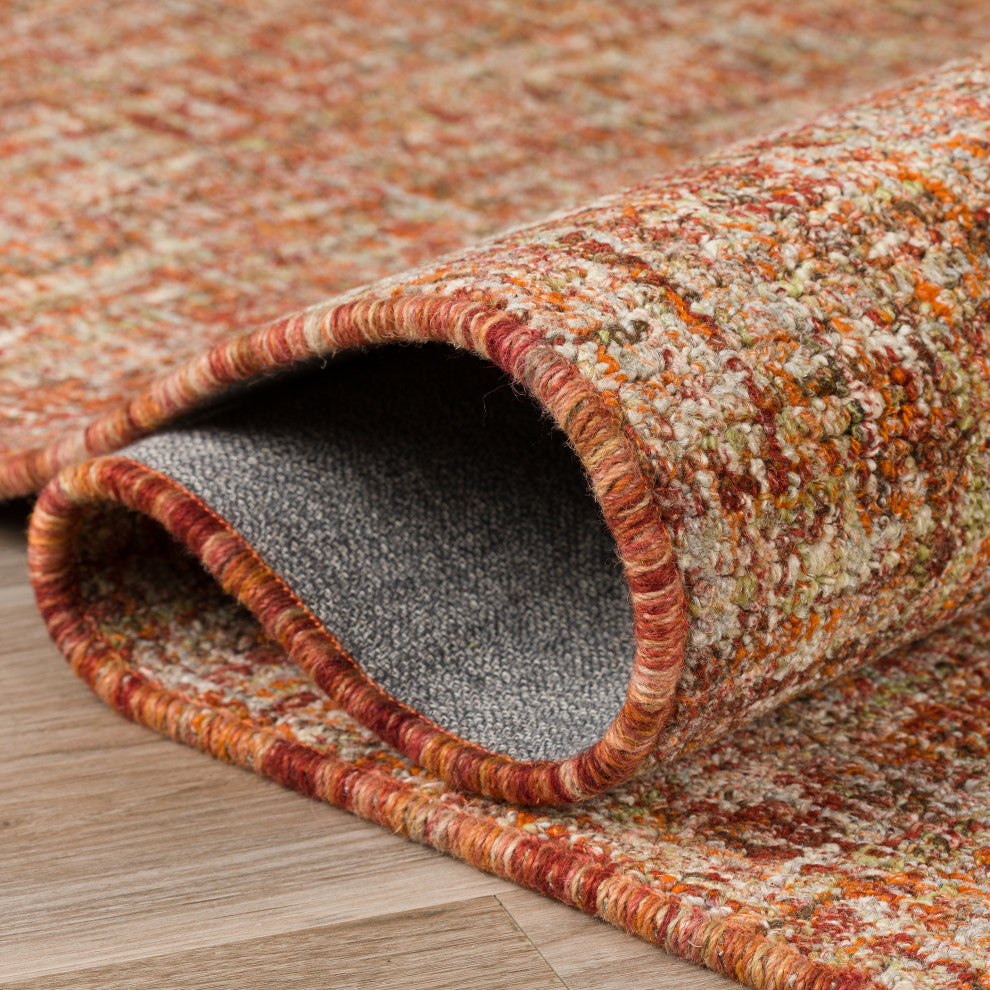 Mateo ME1 Paprika 2'3" x 7'6" Runner Rug