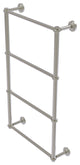 Waverly Place 4 Tier 36" Ladder Towel Bar with Twisted Detail, Satin Nickel