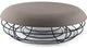 Atipico Nudo Coffee Table, Signal Black/Dove Gray