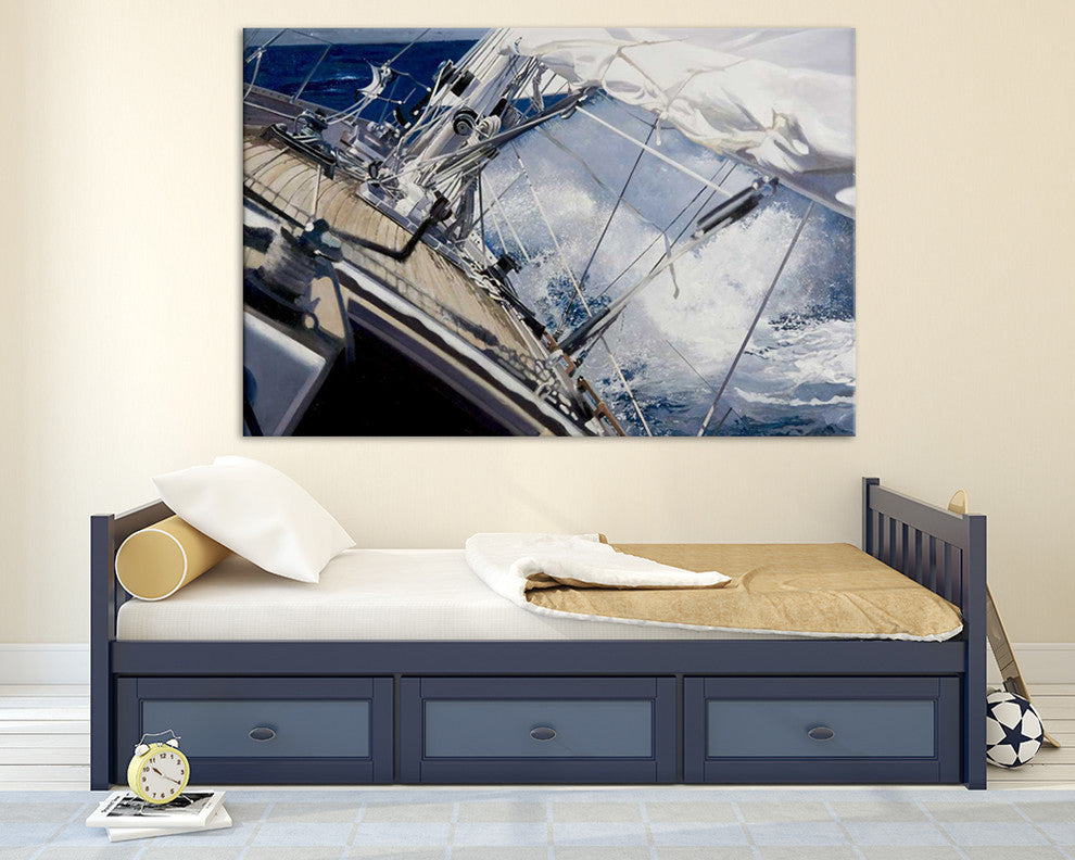 "Winward" Fine Art Canvas Print, 72"x48"