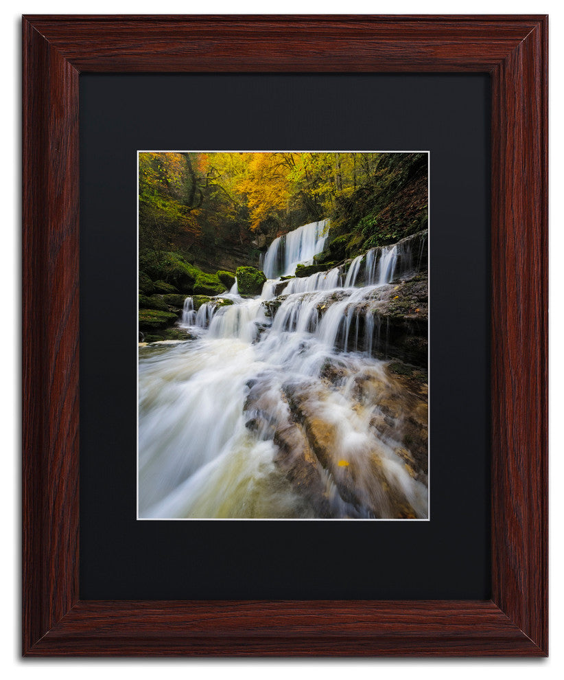 Mathieu Rivrin 'Symphony of Autumn' Matted Framed Art, 11x14
