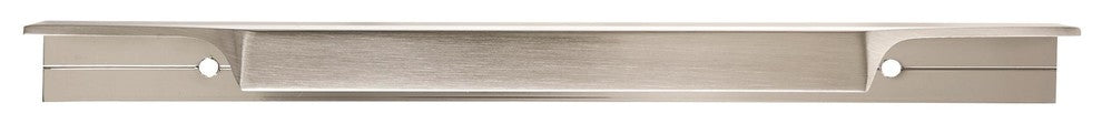 Extent 6-9/16" CTC Cabinet Edge Pull, Satin Nickel