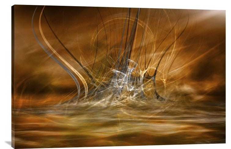 "The Rising" Stretched Canvas Giclee by Willy Marthinussen, 36x24"