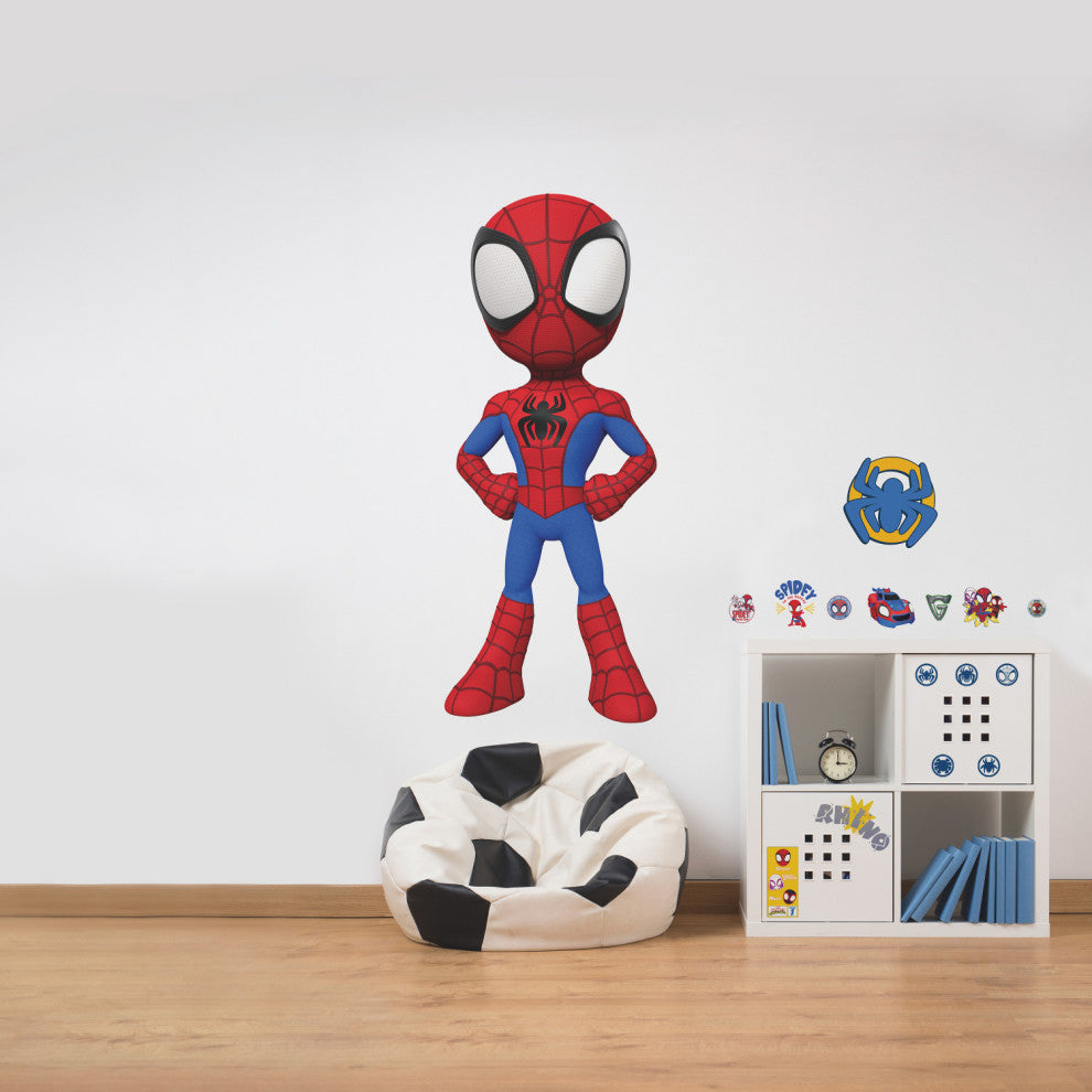 Spidey and His Amazing Friends Peel and Stick Giant Wall Decals