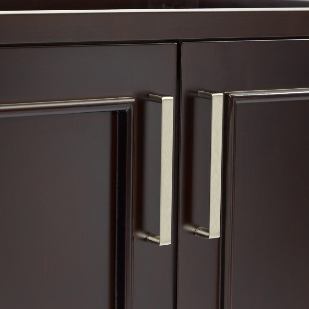 Ariel Stafford 31" Single Sink Bathroom Vanity Base, Espresso