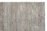 Kauai Horizon Area Rug, Silver/Natural, 6' X 9'