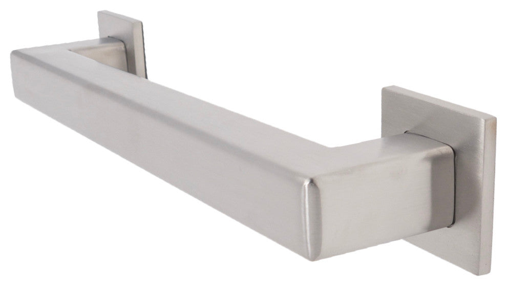 Blended Bright Polished Grab Bar, Satin Stainless, 16"