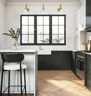 Z-Lite 348S Gayson 8" Tall Wall Sconce - Matte Black